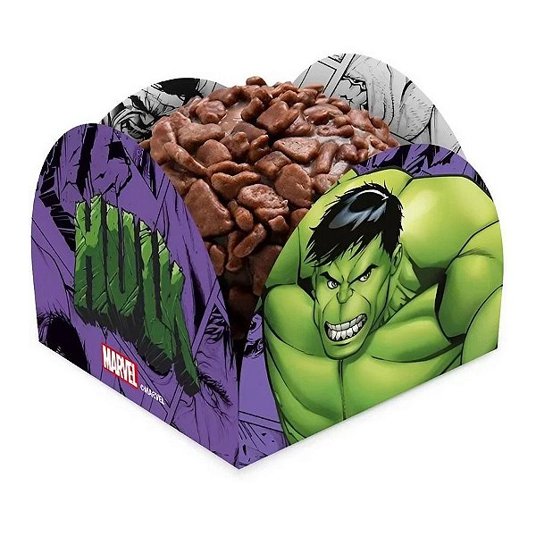 Porta Forminha - Incrível Hulk - 50 unidades - Regina - Rizzo