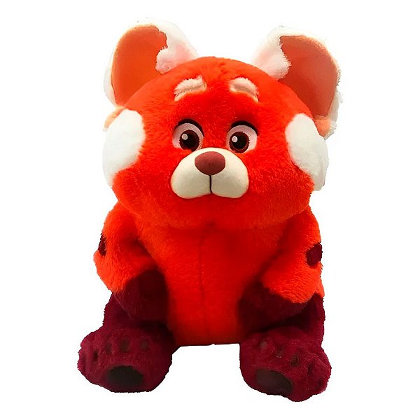 Pelúcia Panda Vermelha Mei Lee 33cm - Red: Crescer é uma Fera - 1 unidade - Rizzo - Rizzo