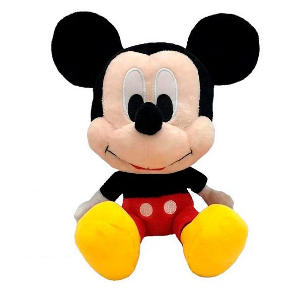 Pelúcia Mickey Mouse 22cm - 1 unidade - Rizzo
