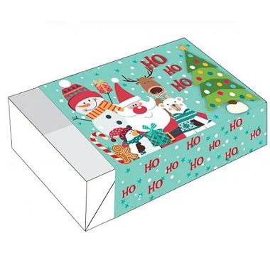 Caixa Divertida Turma Feliz Natal Ref. 1909 - 6 doces com 10 un. Erika Melkot Rizzo Confeitaria