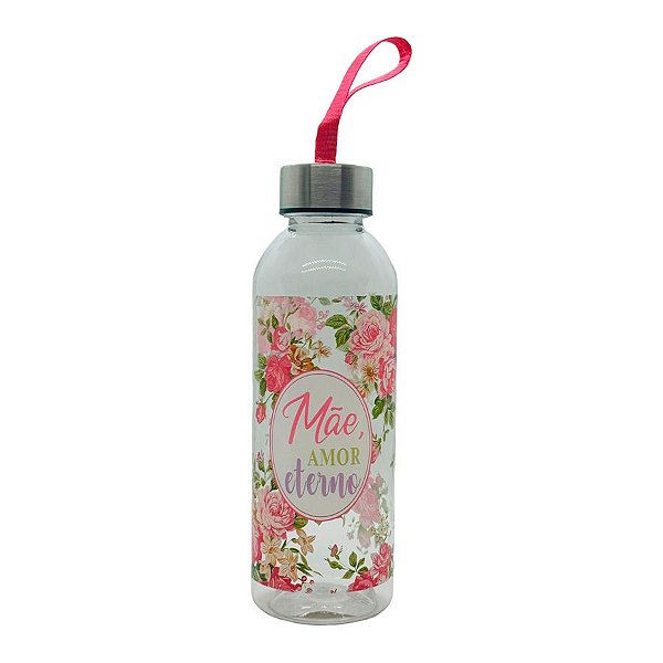 Garrafa com Alça - Mãe Amor Eterno - 550ml  - 1 unidade - Rizzo