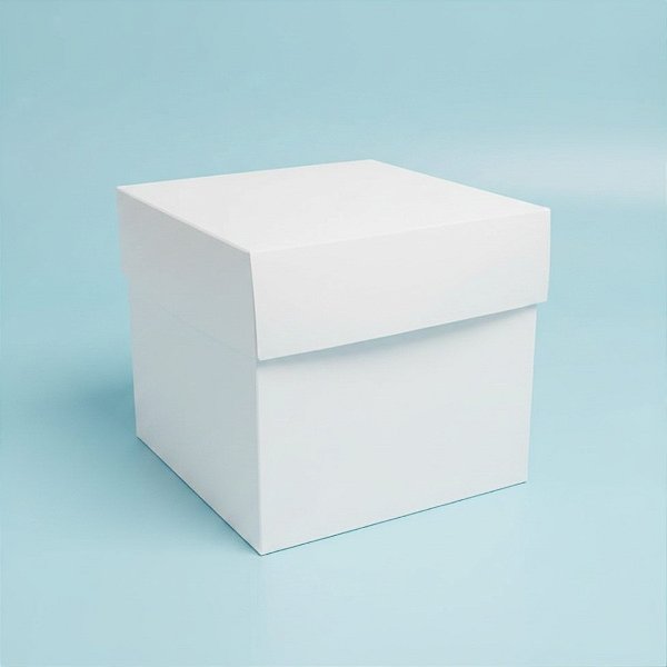 Caixa Cubo Para Presente Branco Mini PP - 10 unidades - Assk - Rizzo