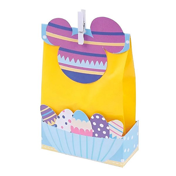 Saquinho com Fechamento Páscoa Disney - 14cm - 10 unidades - Cromus - Rizzo