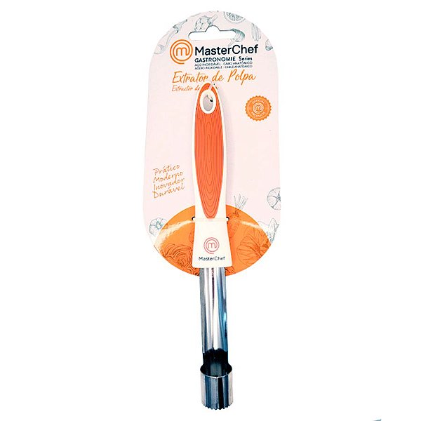 Extrator de Polpa - Aço Inox - 20,5cm - 1 unidade - MasterChef - Rizzo