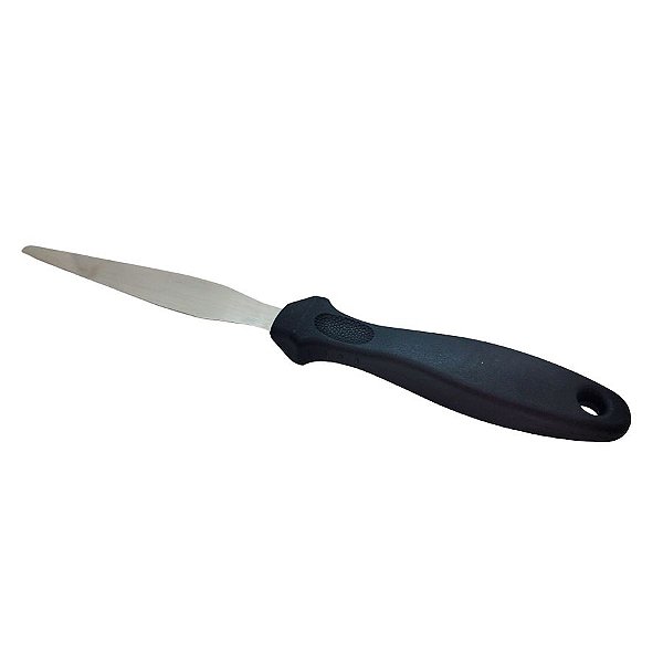 Espátula Reta Ponta Fina - Inox - 23,5x2,7cm - 1 unidade - Rizzo