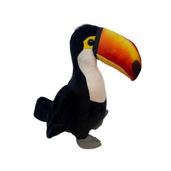 Tucano de Pelúcia - 30cm - 1 unidade - Rizzo