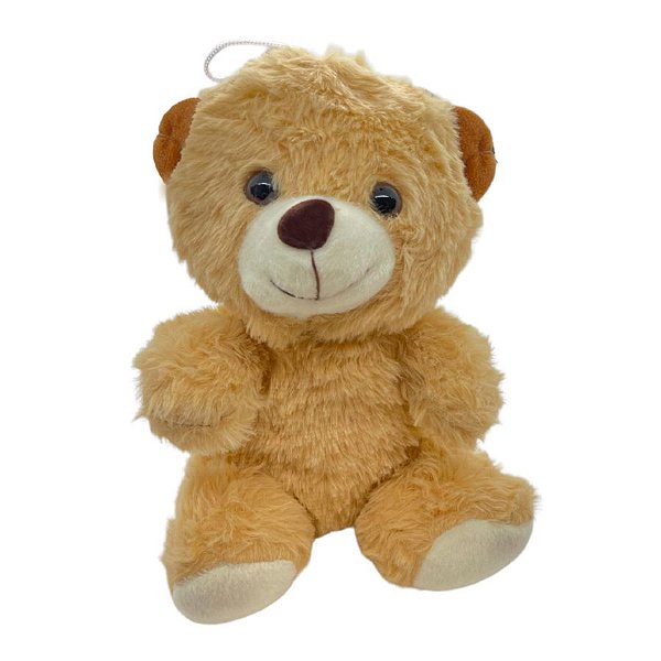 Urso de Pelúcia - Bege - 20 cm - 1 unidade - Rizzo