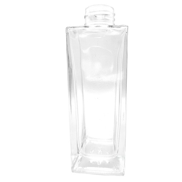 Frasco para Perfumaria de Vidro - Retangular Transparente - 150ml - 1 unidade - Rizzo