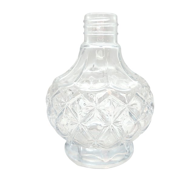 Frasco para Perfumaria de Vidro - Transparente - 200ml - 1 unidade - Rizzo