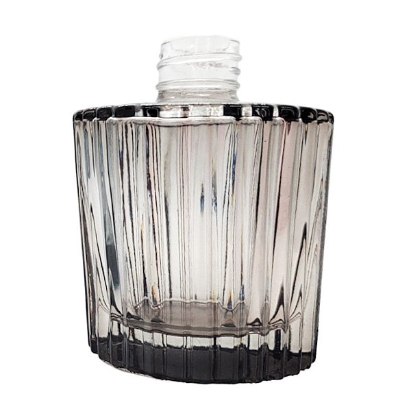 Frasco para Perfumaria de Vidro - Fumê - 200ml - 1 unidade - Rizzo