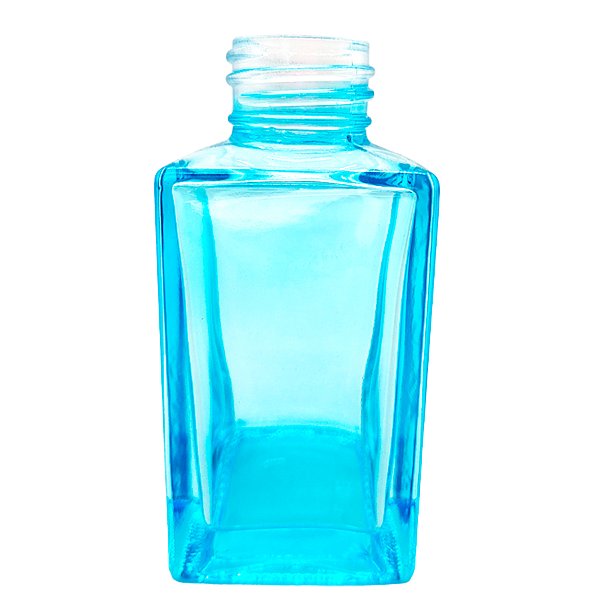 Frasco para Perfumaria de Vidro Londres - Azul - 80ml - 1 unidade - Rizzo