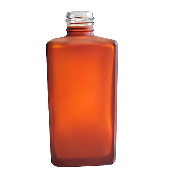 Frasco para Perfumaria de Vidro Retangular - Amba Fosco - 250ml - 1 unidade - Rizzo