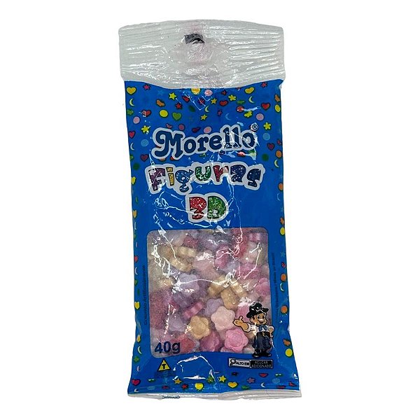 Confeito Figura Flores Coloridas - 1 unidade - Morello - Rizzo