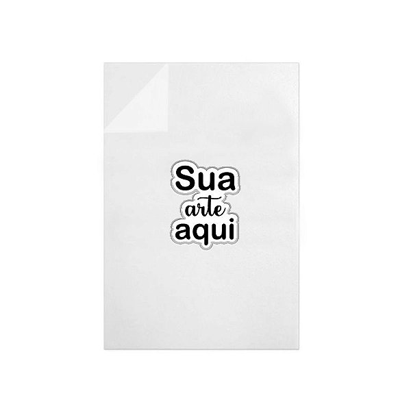 Folha com Adesivos Personalize DTF (UV) - Sua Arte Impressa - 1 unidade - Rizzo Personalize