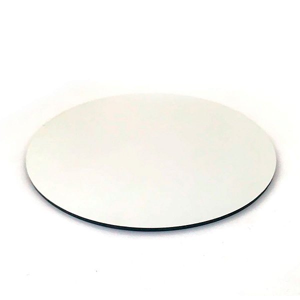 Base Para Bolo Cake Board em MDF - Branco - 25cm - 1 unidade - Rizzo