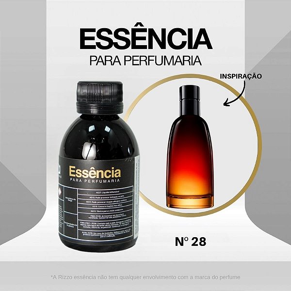 Essência Fahrenheit Concentrada para Perfumaria N°28 - 100g - 1 unidade - Rizzo