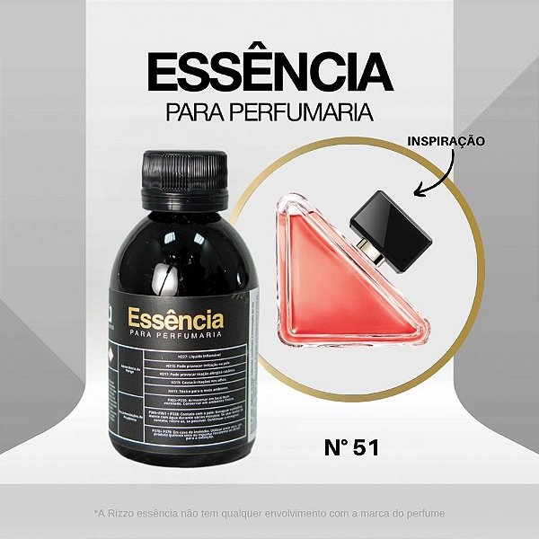 Essência Paradoxe Concentrada para Perfumaria N°51 - 100g - 1 unidade - Rizzo