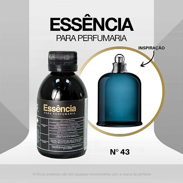 Essência Love For Men Concentrada para Perfumaria N°43 - 100g - 1 unidade - Rizzo