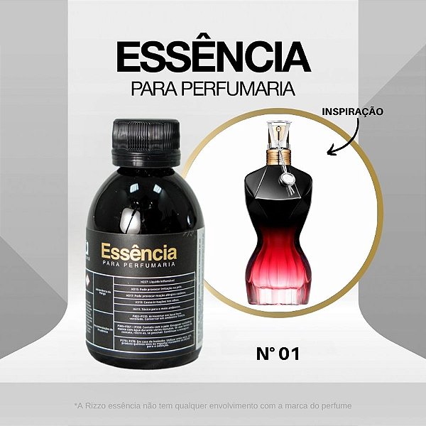 Essência A Bella Concentrada para Perfumaria N°01 - 100g - 1 unidade - Rizzo