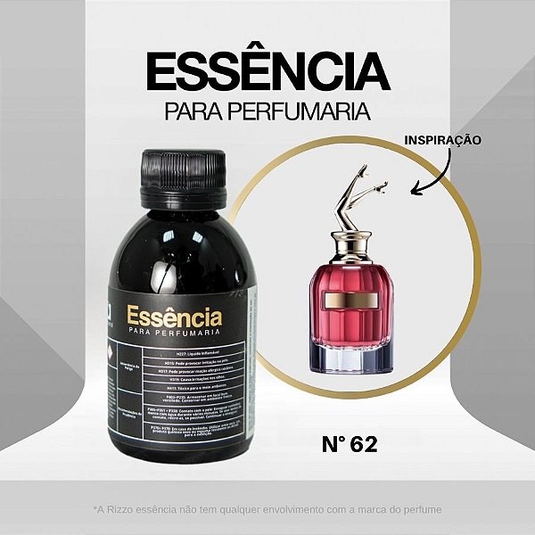 Essência So Scandal Concentrada para Perfumaria N°62 - 100g - 1 unidade - Rizzo
