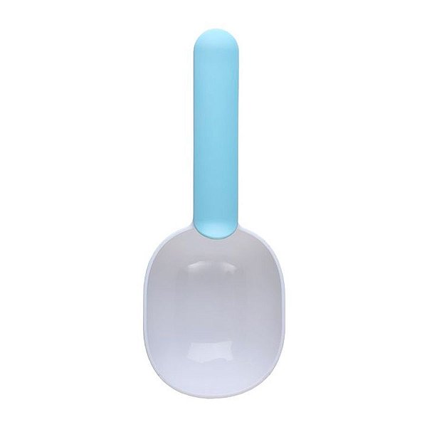 Colher Multifunção - Branco e Azul - 20,5x8x4 cm - 1 unidade - Clink - Rizzo