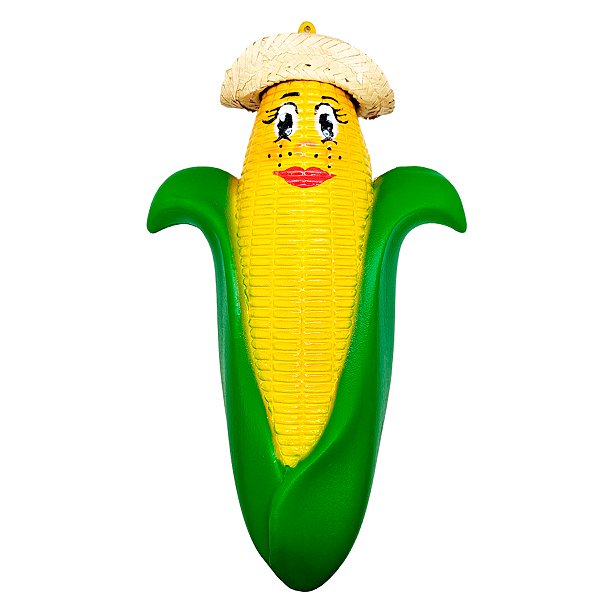 Milho Decorativo de Plástico de Festa Junina - Senhora - 39cm - 1 unidade - Rizzo