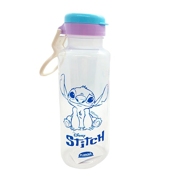 Garrafa Abre Fácil - Stitch - 600ml - 1 unidade - Plasútil - Rizzo