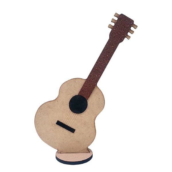 Display de Mesa em MDF - Violão - 26,5x12cm - 1 unidade - Rizzo