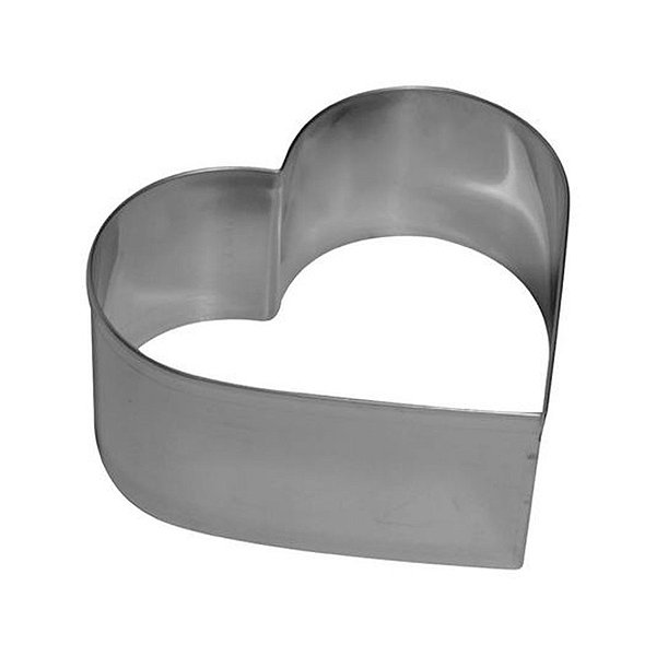 Aro Cortador Coração 24x20x10cm - Ref. 2054 - 1 unidade - RR Cortadores - Rizzo
