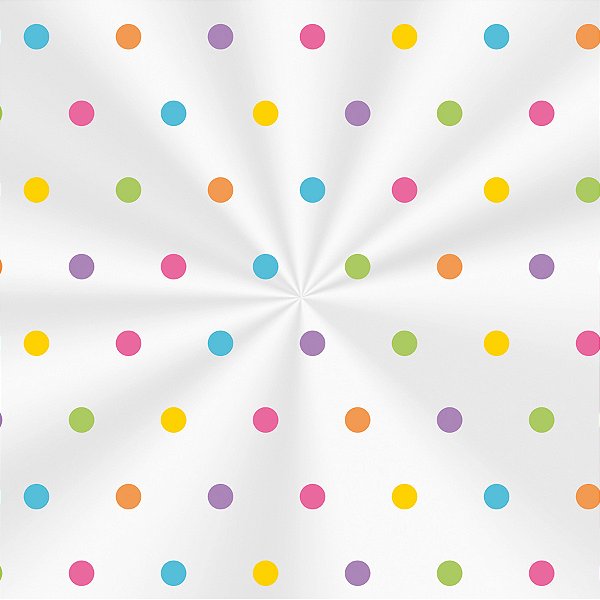 Saco Adesivado Decorado - Colors - 12x18cm - 100 unidades - Cromus - Rizzo