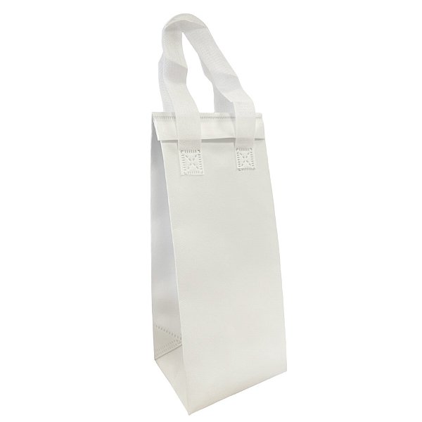 Sacola Térmica Branca - 12x28x9,5cm - 1 unidade - Rizzo