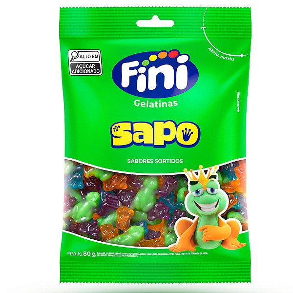 Bala Sapo - 80g - 1 unidade - Fini - Rizzo
