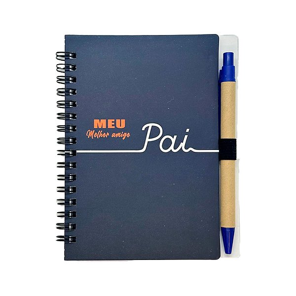 Bloco para Anotação com Caneta - Meu Melhor Amigo Pai - 10,6x15,1cm - 1 unidade - Rizzo