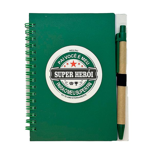 Bloco para Anotação com Caneta - Super Herói - 10,6x15,1cm - 1 unidade - Rizzo