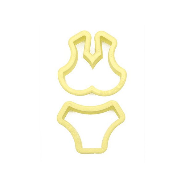 Kit Cortador Lingerie com 2 peças BlueStar Rizzo Confeitaria