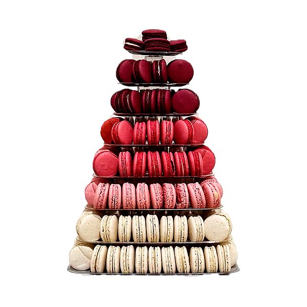 Pirâmide para Macarons 8 Pisos - 1 unidade - Rizzo