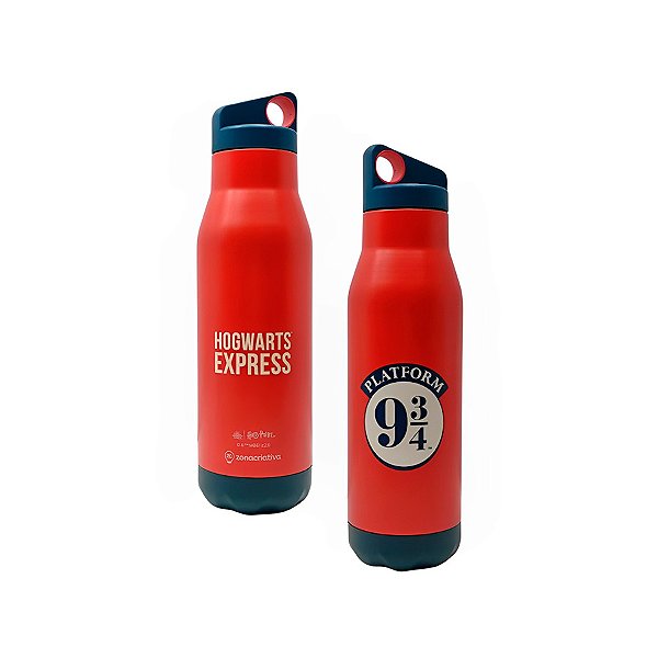 Garrafa Térmica Hogwarts Express - 600ml - 1 unidade - Zona Criativa - Rizzo