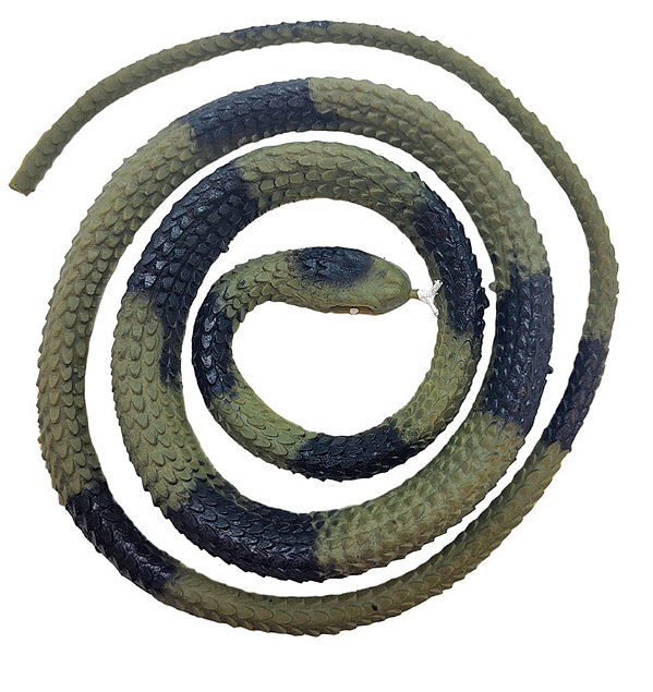 Cobra de Borracha - Verde Escuro - 88cm - 1 unidade - Rizzo - Rizzo