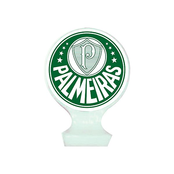 Vela - Palmeiras - 8cm - 1 unidade - FestColor - Rizzo