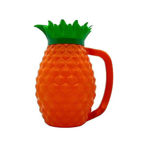 Jarra Abacaxi - Laranja e Verde - 1,5l - 1 unidade - Rizzo