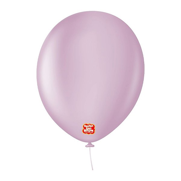 Balão Profissional Premium Uniq - Lílas Primavera - 25 unidades - Balões São Roque - Rizzo