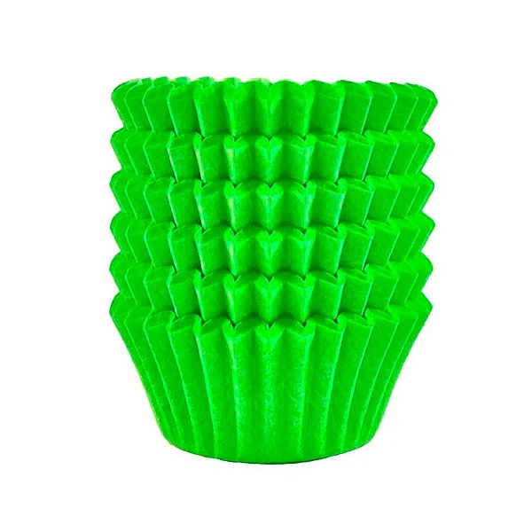 Forminha de Papel para Doces Impermeável N° 6 Verde - 84 unidades - UltraFest - Rizzo