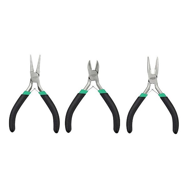 Kit de Mini Alicate - 3 unidades - BRW - Rizzo
