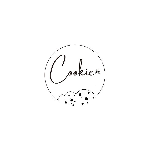 Adesivo "Cookie" - Ref.2191 - Hot Stamping - 50 unidades - Stickr - Rizzo