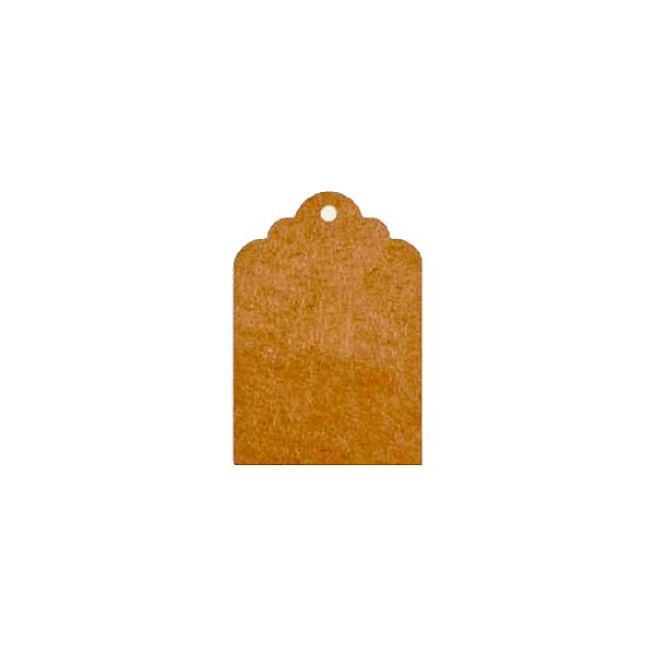 Tag Decorativa - Kraft Retangular - 15 unidades - Stickr - Rizzo