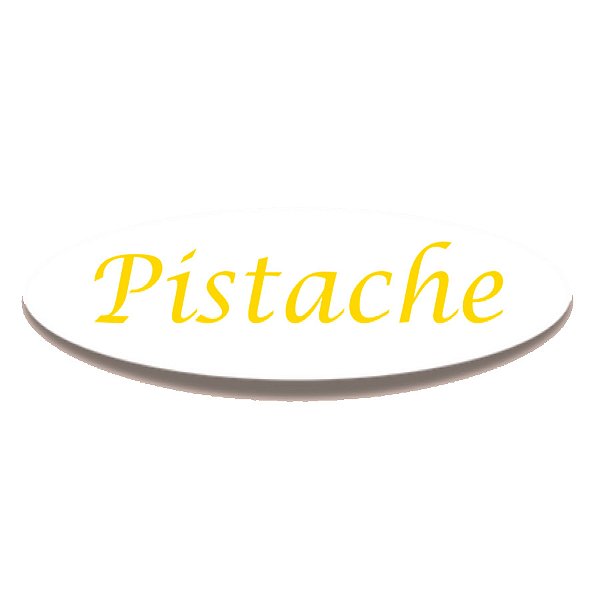Adesivo "Pistache" - Ref.2289 - Hot Stamping - 100 unidades - Stickr - Rizzo