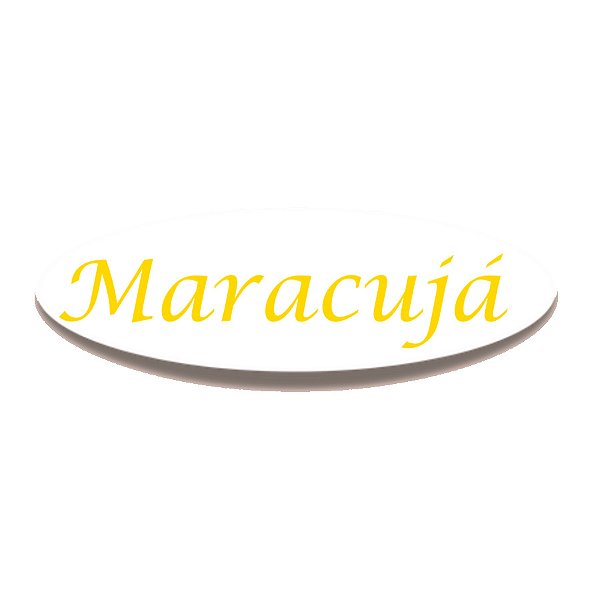 Adesivo "Maracujá" - Ref.2284 - Hot Stamping - 100 unidades - Stickr - Rizzo