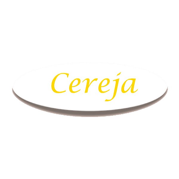 Adesivo "Cereja" - Ref.2278 - Hot Stamping - 100 unidades - Stickr - Rizzo