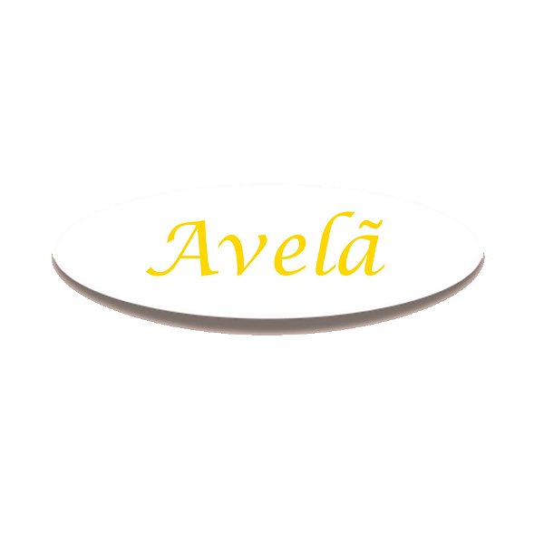 Adesivo "Avelã" - Ref.2271 - Hot Stamping - 100 unidades - Stickr - Rizzo