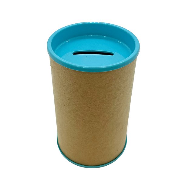 Cofre Papel 10x6cm - Azul - 1 unidade - Rizzo